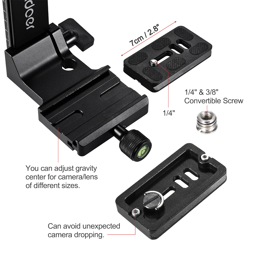 Heavy Duty Metal Panoramic Gimbal Tripod Head Use for ArcaSwiss